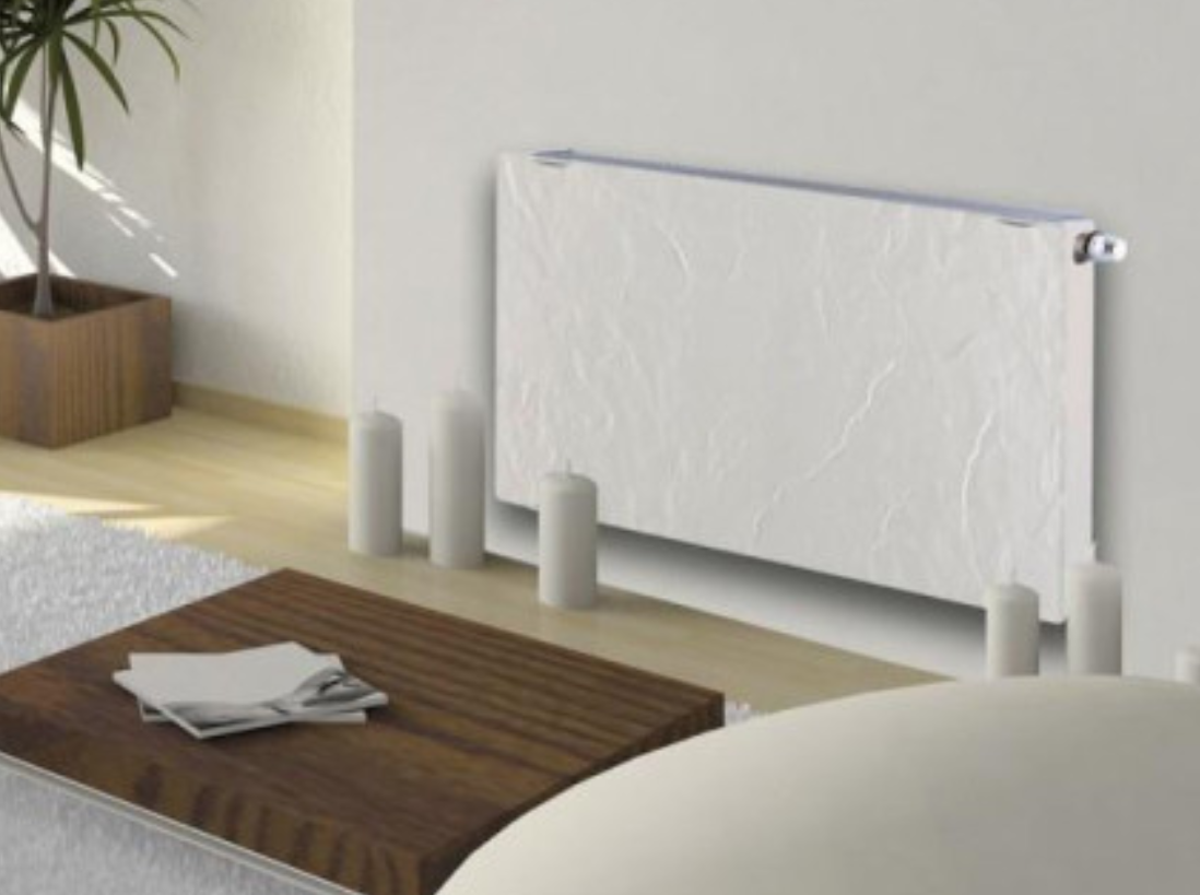 Radiateur chauffage central H2O DK11 Horizontal Natura Blanc 1000W – Image 3