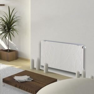 Radiateur chauffage central H2O DK11 Horizontal Natura Blanc 1000W